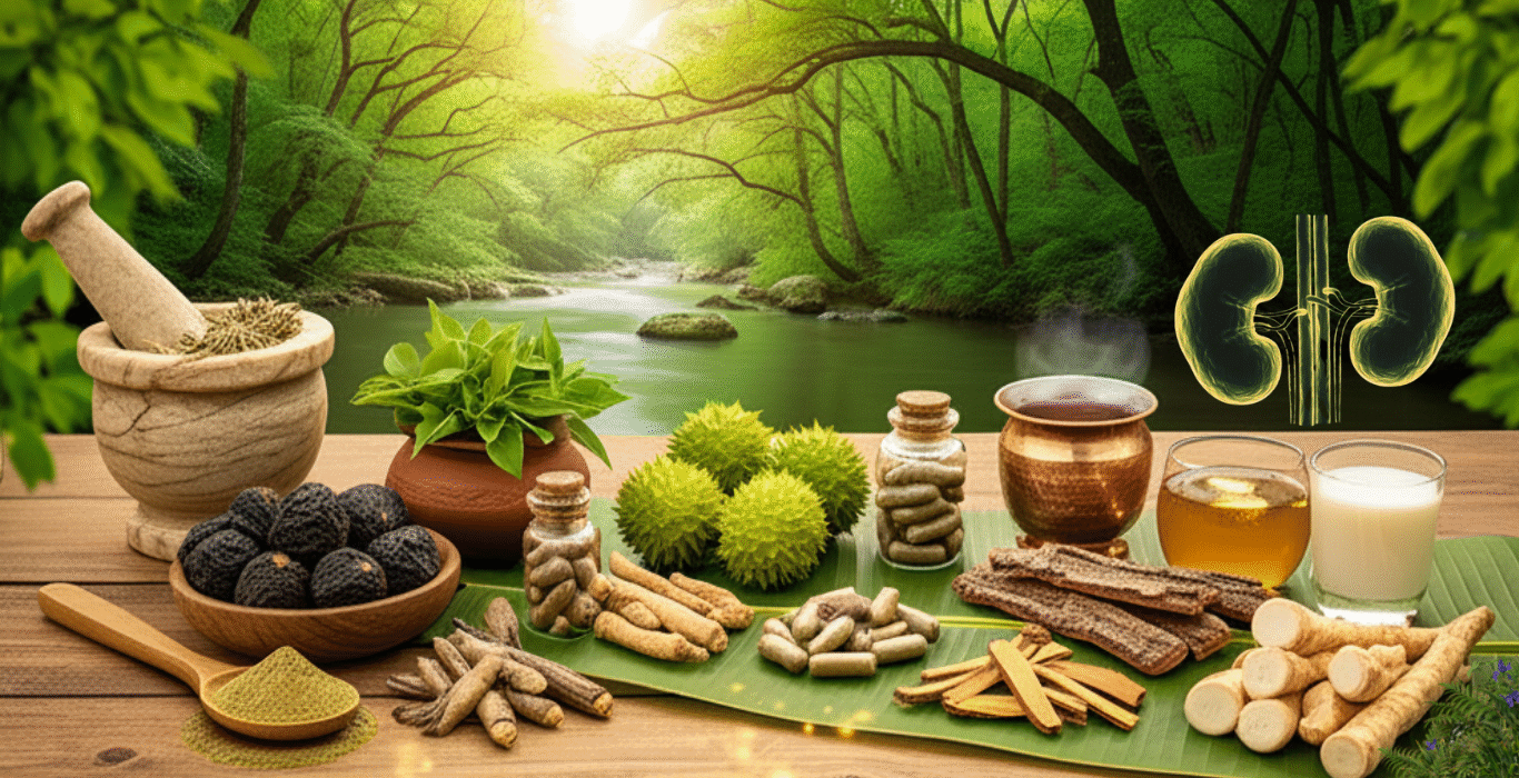 5 Ayurvedic Herbs for Kidney Health and Detoxification