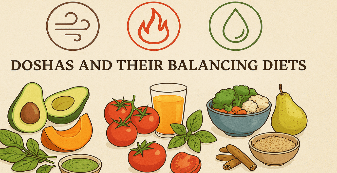 Doshas And There Balancing Diets