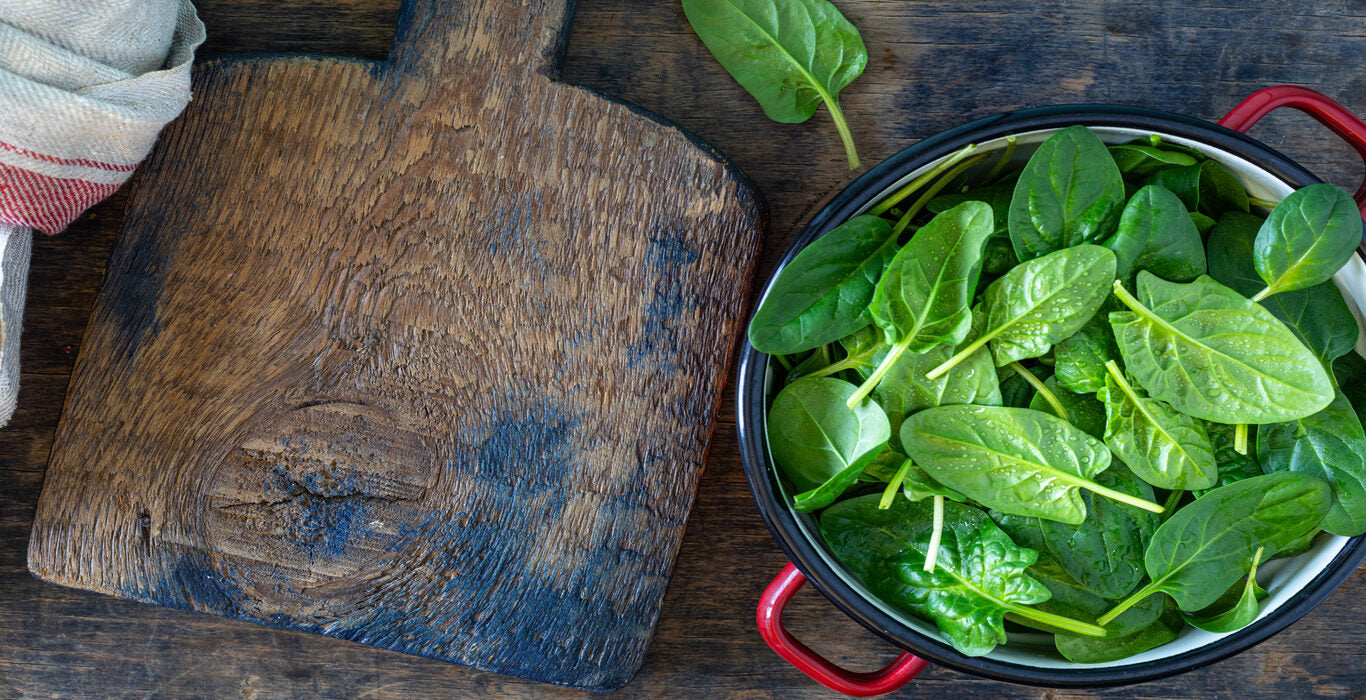 HEALTH BENEFITS OF SPINACH & A TASTY RECIPE