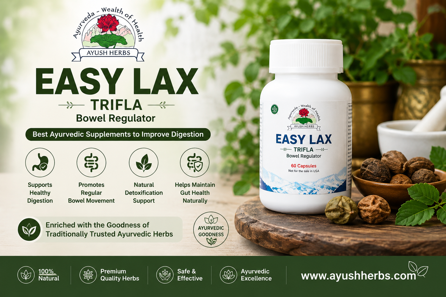 10 Best Ayurvedic Supplements to Improve Digestion Naturally in 2026