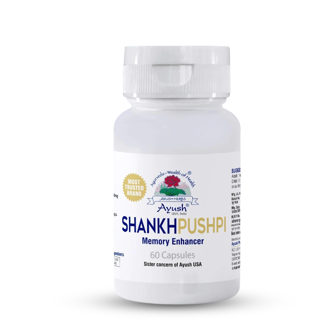 Shankhpushpi Capsules Memory Support