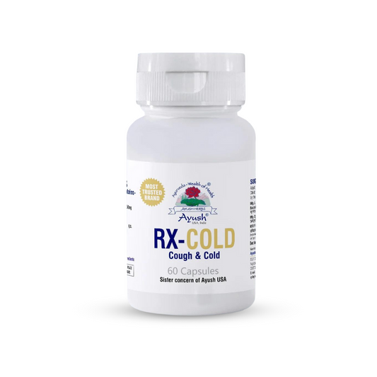 Rx Cold (Tulsi) Capsules – For Respiratory Support