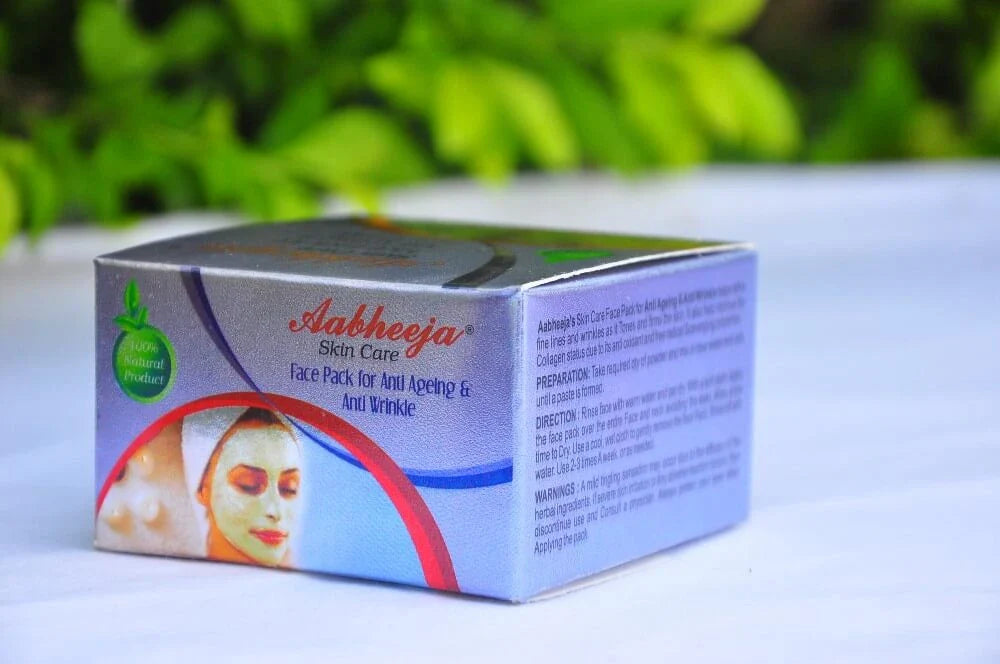 Aabheeja – Facepack for Anti Ageing & Anti Wrinkle