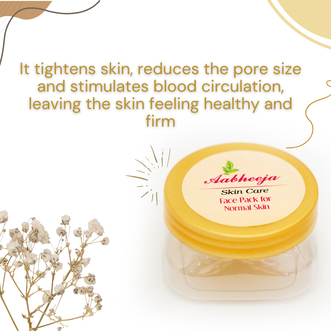 Normal Skin Facepack : Aabheeja