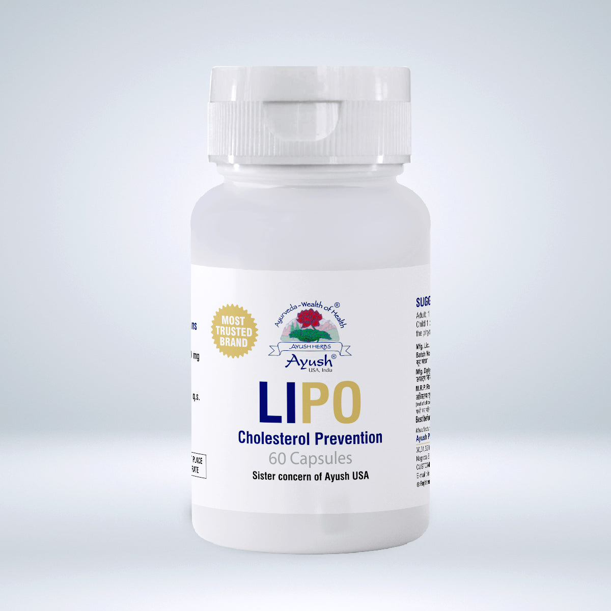Lipo (Lasun) Capsules – Herbal Support for Cholesterol Health