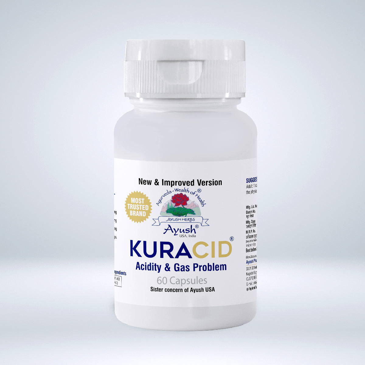 Kuracid  Herbal Digestive Support Capsule