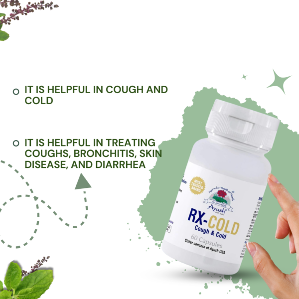 Rx Cold (Tulsi) Capsules – For Respiratory Support
