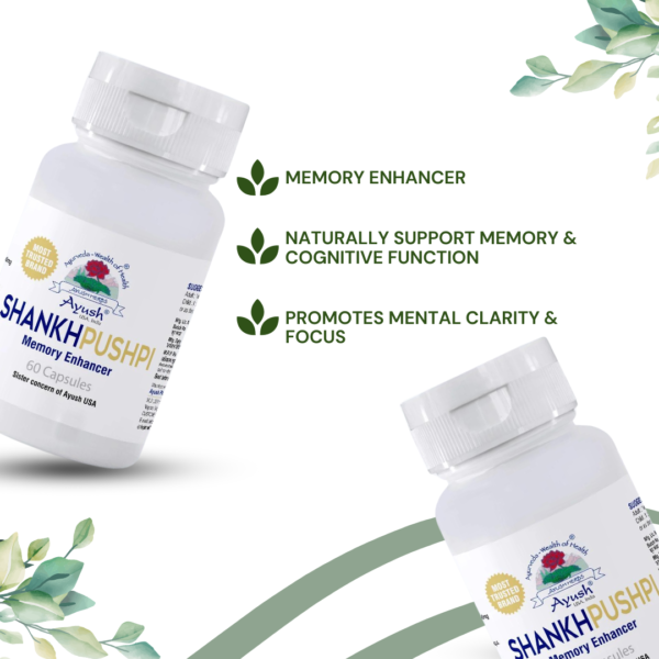 Shankhpushpi Capsules Memory Support