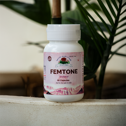 Femtone (Shatavar) Capsules – Female Health Supplement