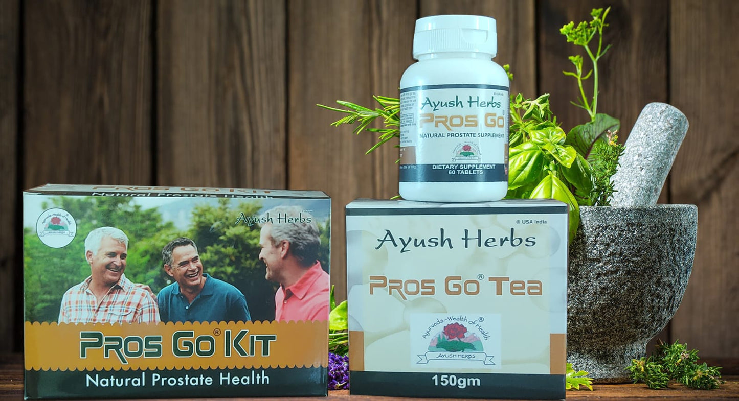 Pros Go 1 Tablet Bottle + Pros Go Tea