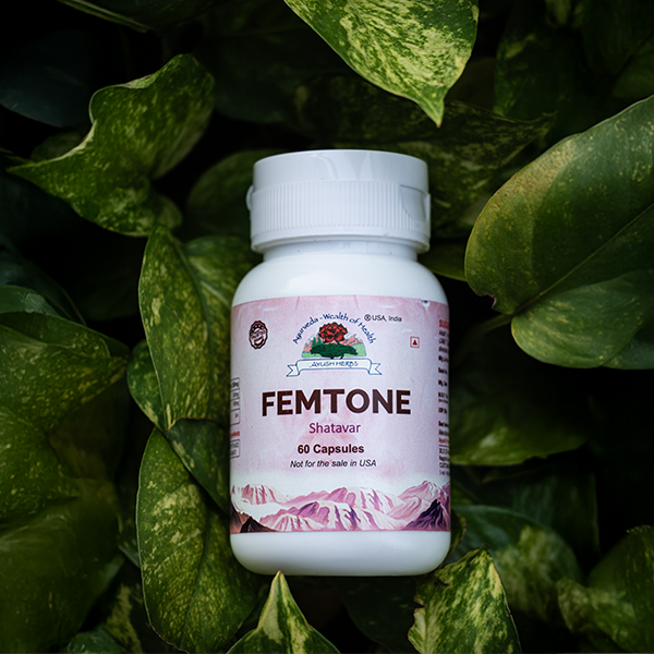 Femtone (Shatavar) Capsules – Female Health Supplement