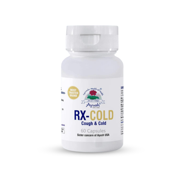 Rx Cold (Tulsi) Capsules – Cough Cold Remedy