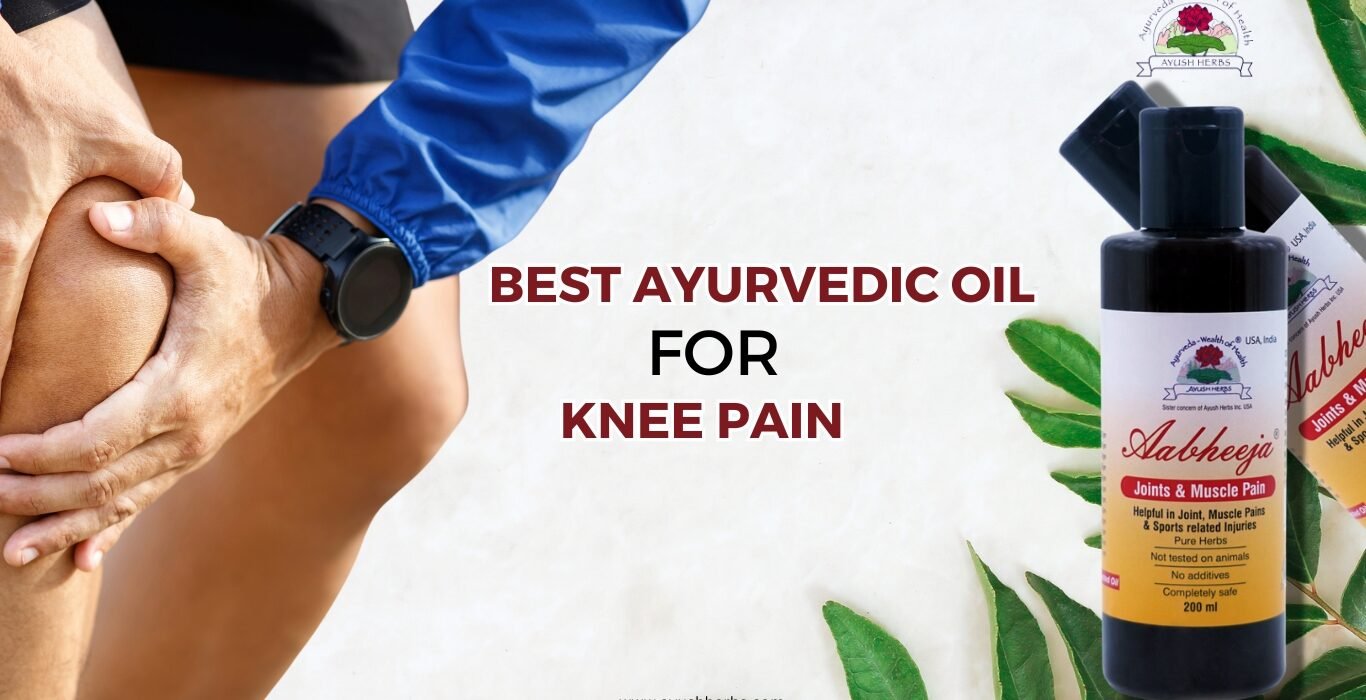 top recommendation for the best joint pain oil available through Ayush Herbs.