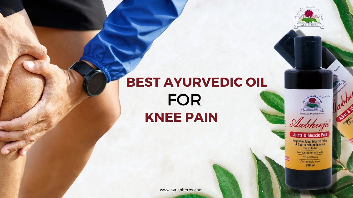 top recommendation for the best joint pain oil available through Ayush Herbs.