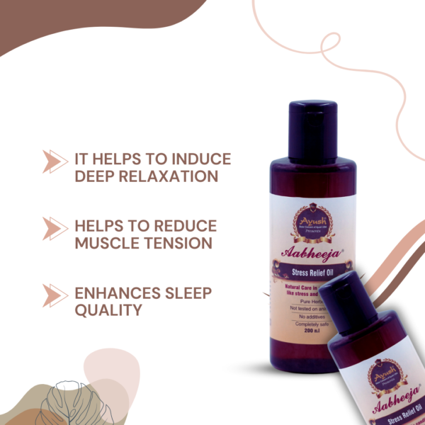 Aabheeja – Stress Relief Oil (200 ml) - Image 3